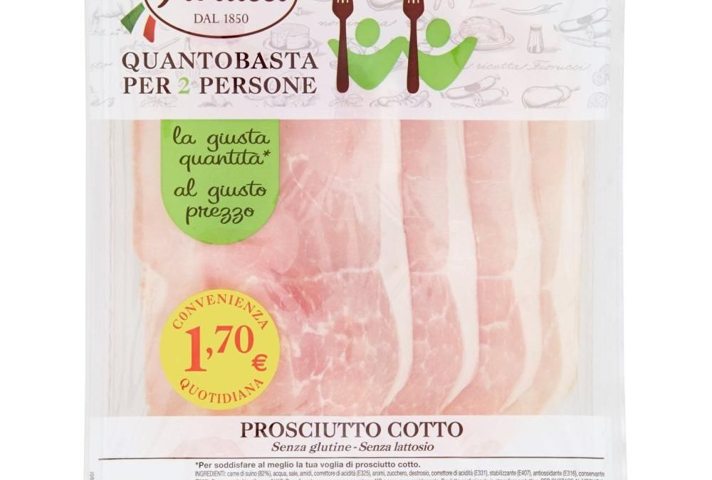 Richiamo per rischio microbiologico Cesare Fiorucci CEIT272L – Prosciutto Cotto Quanto Basta per 2 persone